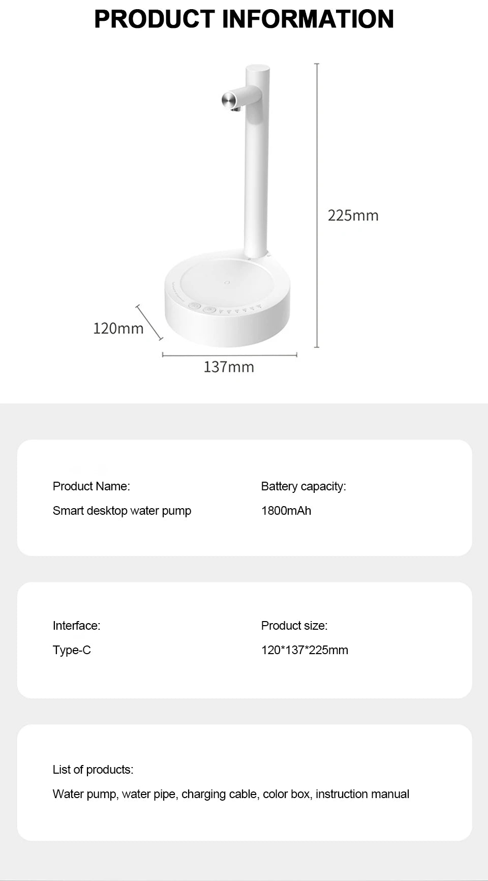 "Turn Drinking Water into an Unforgettable Experience: Stylish USB Water Pump"