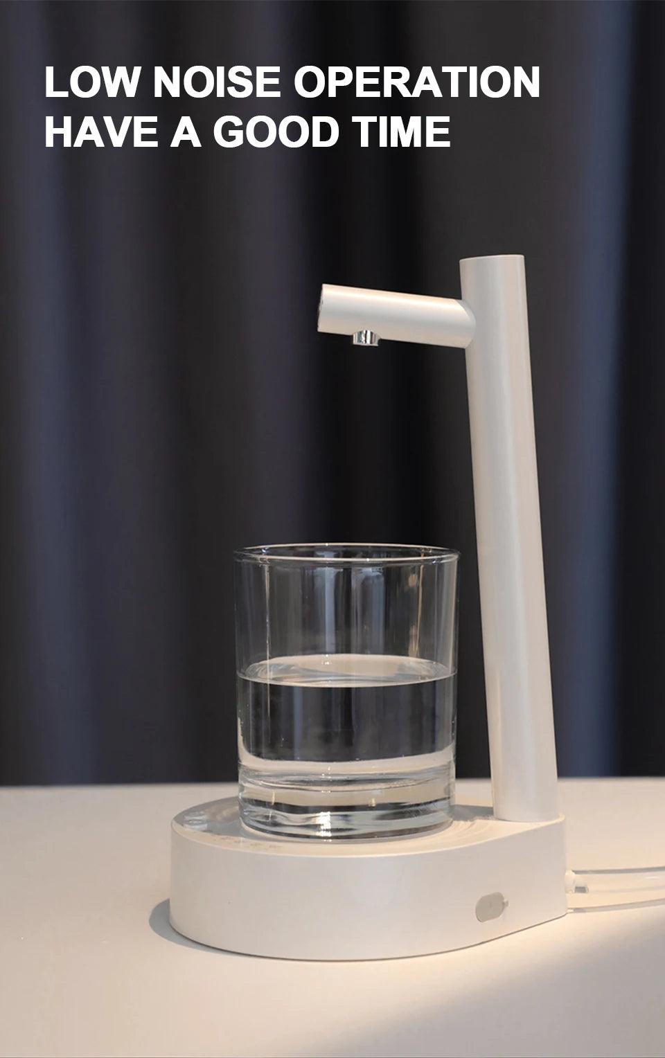 "Turn Drinking Water into an Unforgettable Experience: Stylish USB Water Pump"