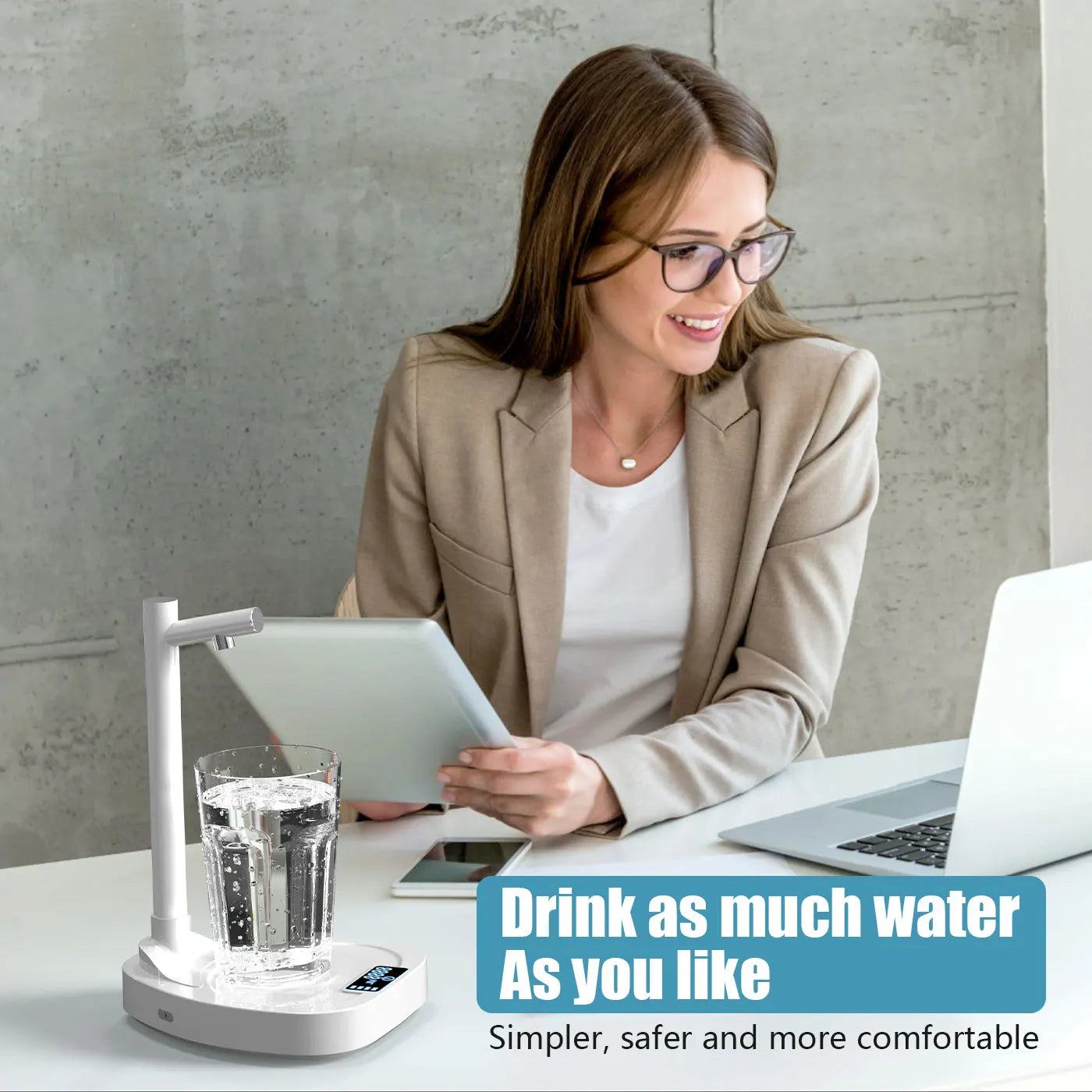 "Turn Drinking Water into an Unforgettable Experience: Stylish USB Water Pump"